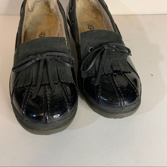 UGG Flats with Fur Lining Sz 6 - Picture 10 of 11